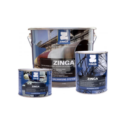 Image of ZingaMetall's flagship product, Zinga. 